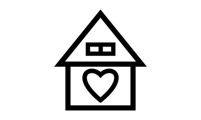 Favorite home icon for preferred properties