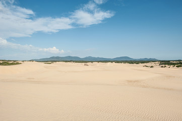 big drift sand dunes wilsons promontory national park victoria australia