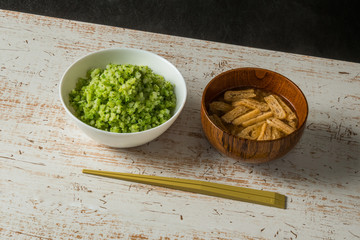 ブロッコリーライス Vegan Rice Vegetarian Rice Broccoli Rice