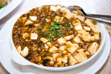 Chinese Food Mapa Tofu