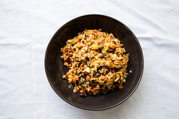 Korean Kimchi Bokumbap(Korean Style Fried Rice)