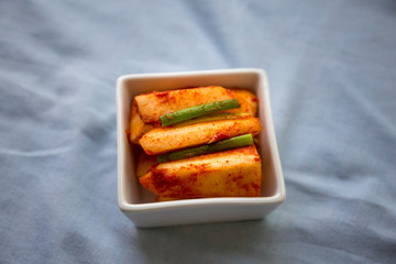 Kimchi, Diced Radish Kimchi, Kkakdugi