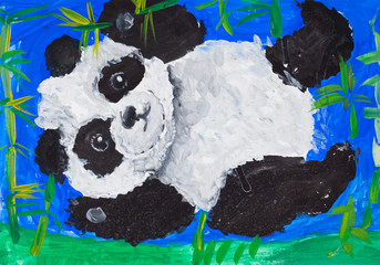 Child picture of panda