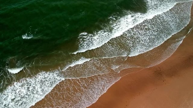 aerial landscape beach of Canoa Quebrada, Ceara - Brazil