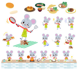 animal mouse boy_cooking