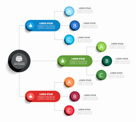 Infographic design template with place for your data. Vector illustration.
