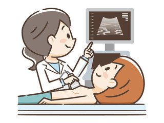 超音波検査　乳がん検診