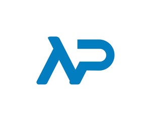 Letter PN, NP initial logo template creative design