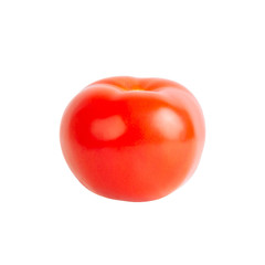 Tomato. Fresh vegetable isolated over white background.
