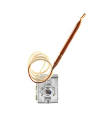 Thermostat kit isolate on white background.