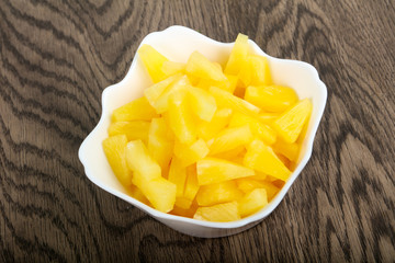 Canned pineapple