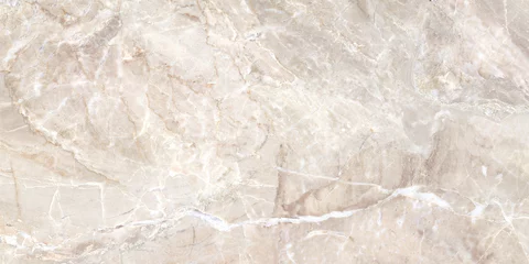 Keuken spatwand met foto Beige marble stone texture background © Obsessively