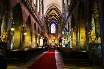 Fototapeta premium interior of Cathedral St. John Baptist in Wroclaw