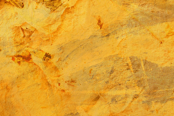 Creative abstract hand painted background, wallpaper, texture. Abstract composition for design elements. Close-up fragment of acrylic painting on canvas with brush strokes. Abstract art background.