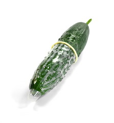 Cucumber in a condom