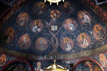 Very old icon from an old Greek Monastery
