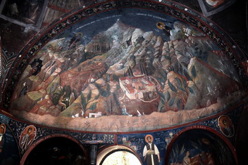 Very old icon from an old Greek Monastery