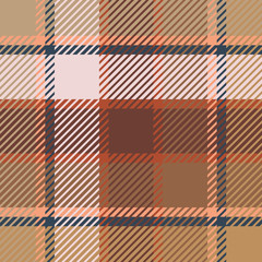 Plaid or tartan vector is background or texture in many color