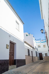 Fototapeta na wymiar White street of Olvera, Andalusia, Spain