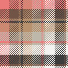 Plaid or tartan vector is background or texture in many color