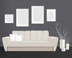 Interior for mockup