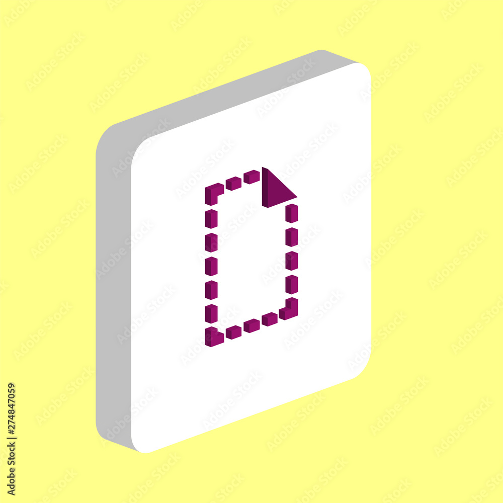 Poster document computer symbol