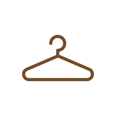 Clothes Hanger icon. Cleaning and Laundry Service Company icon