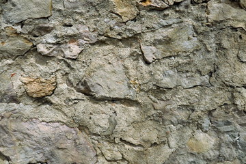 Détail de vieux mur de pierre