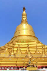 Shwe Maw Daw pagoda or Shwemawdaw pagoda is holy golden respect pagoda (1 of 5 sacred places) and...