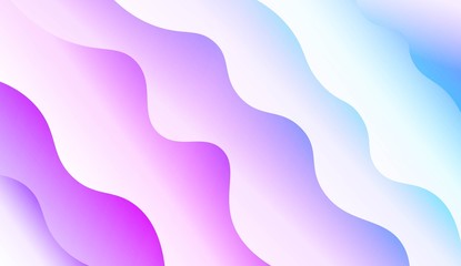 Futuristic Color Design Geometric Wave Shape. For Business Presentation Wallpaper, Flyer, Cover. Vector Illustration with Color Gradient.