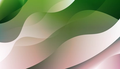 Abstract Background With Wave Gradient Shape. For Your Design Ad, Banner, Cover Page. Vector Illustration with Color Gradient