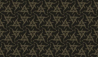 Original interior background in triangles style. Vector illustration. For modern interior design, fashion print.