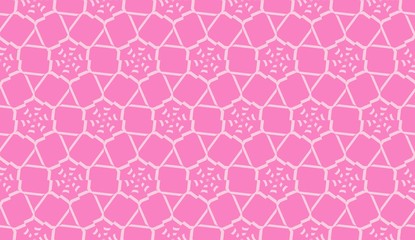 Template with geometric pattern. Vector Seamless illustration. Triangles style.