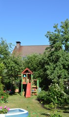 old house in the village