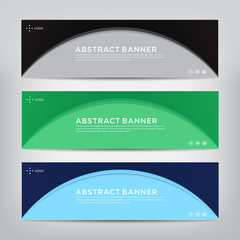 business banner template, vector illustration