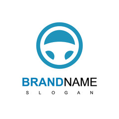 Steering Wheel, Drive Logo Design Inspiration