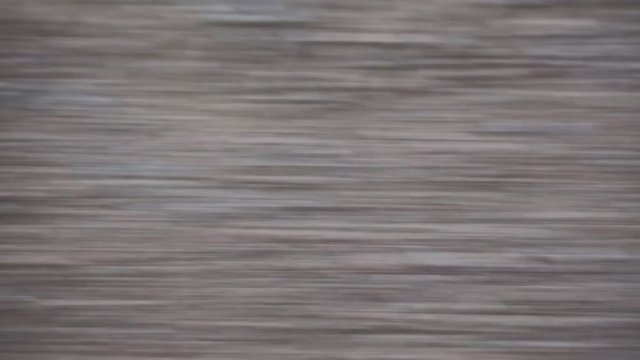 The car rushes at full speed and erases the boundaries of its road