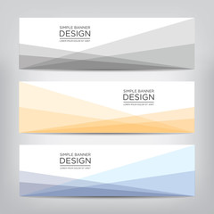 Fototapeta premium simple banner design, vector illustration