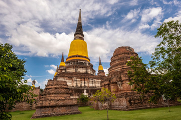 Naklejka premium Ayutthaya - Wat Yai Chai Mongkhon