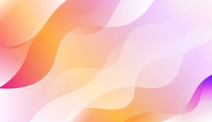 Abstract Background With Dynamic Effect. For Futuristic Ad, Booklets. Vector Illustration with Color Gradient.