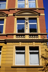 Obraz premium Fenster der Stadt