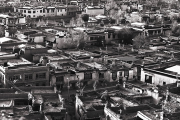 city view in Tibet china