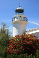 lighthouse in the spanish coast