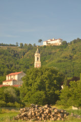 Castello di Masino con borgo medievale