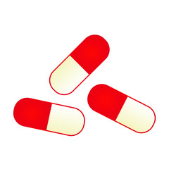 drugs flat icon. vector illustration logo. isolated on white background