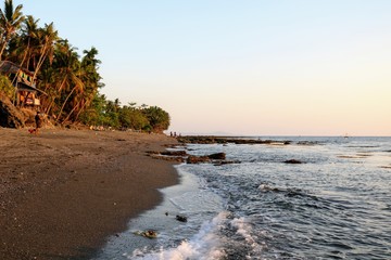 spiaggia sull'isola Panay, Antique, Filippine