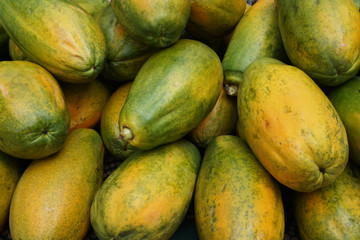 papaya fruits texture