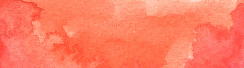 Orange abstract watercolor texture background.