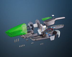 Portable vacuum cleaner