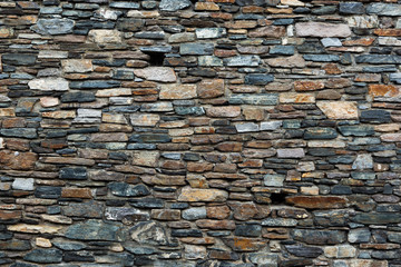 Old wall - background of stone wall texture photo. Texture of stone